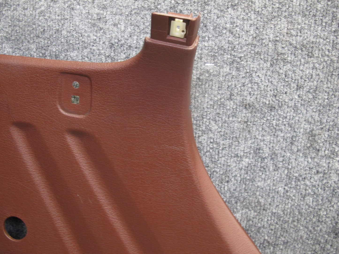 86-88 Mazda RX7 Rear Left & Right Interior Quarter B Pillar Trim Set RED OEM