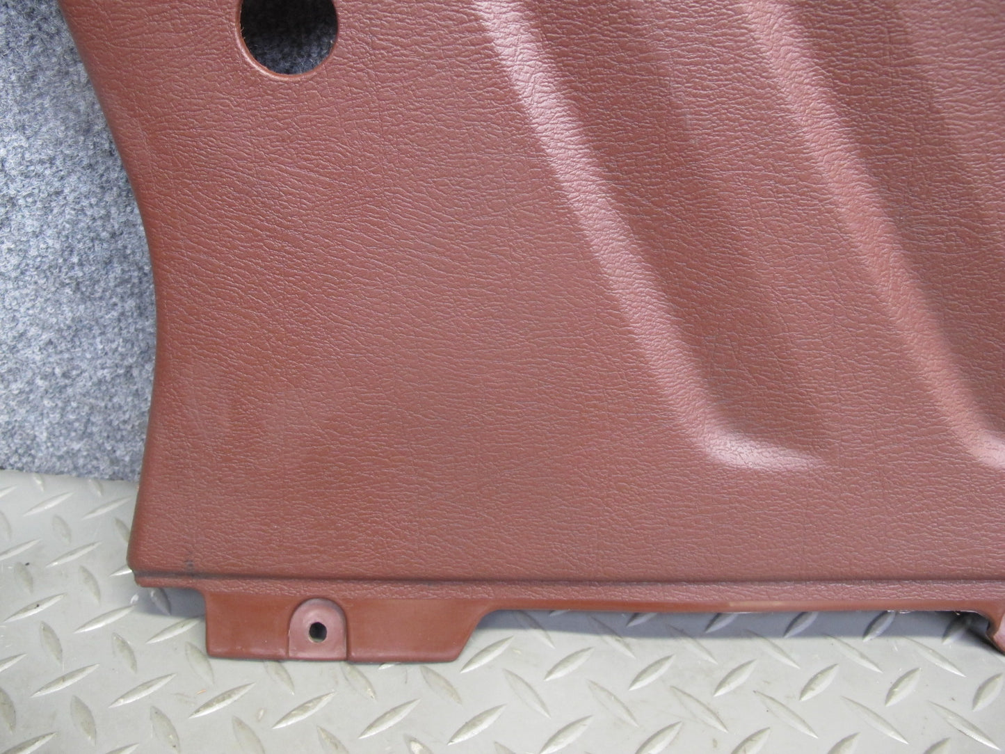 86-88 Mazda RX7 Rear Left & Right Interior Quarter B Pillar Trim Set RED OEM