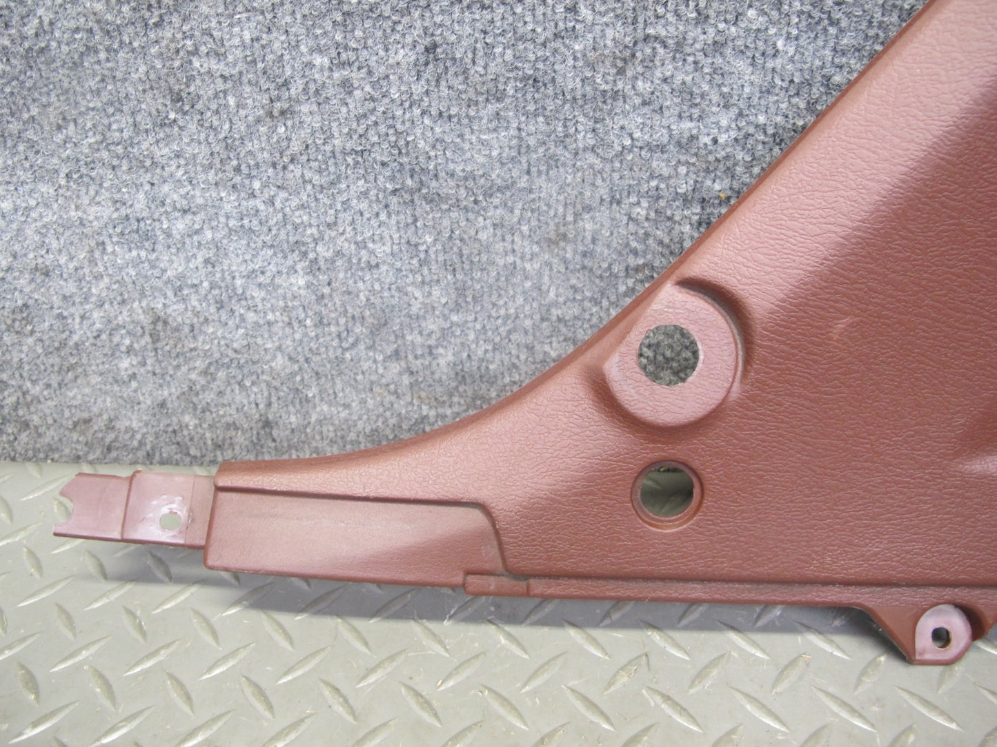 86-88 Mazda RX7 Rear Left & Right Interior Quarter B Pillar Trim Set RED OEM