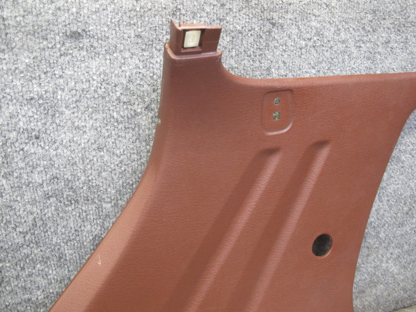 86-88 Mazda RX7 Rear Left & Right Interior Quarter B Pillar Trim Set RED OEM