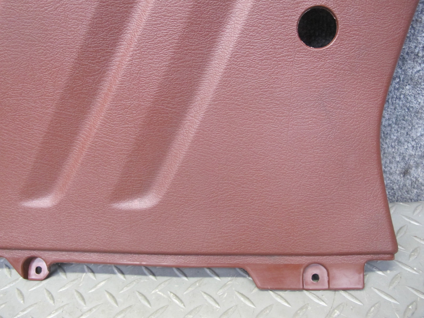 86-88 Mazda RX7 Rear Left & Right Interior Quarter B Pillar Trim Set RED OEM