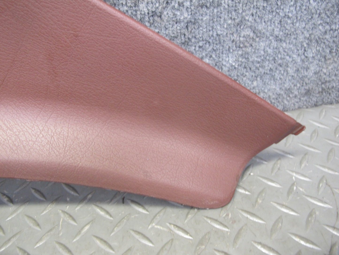 86-88 Mazda RX7 Set of 2 Rear Left & Right Lower B Pillar Trim Cover RED OEM