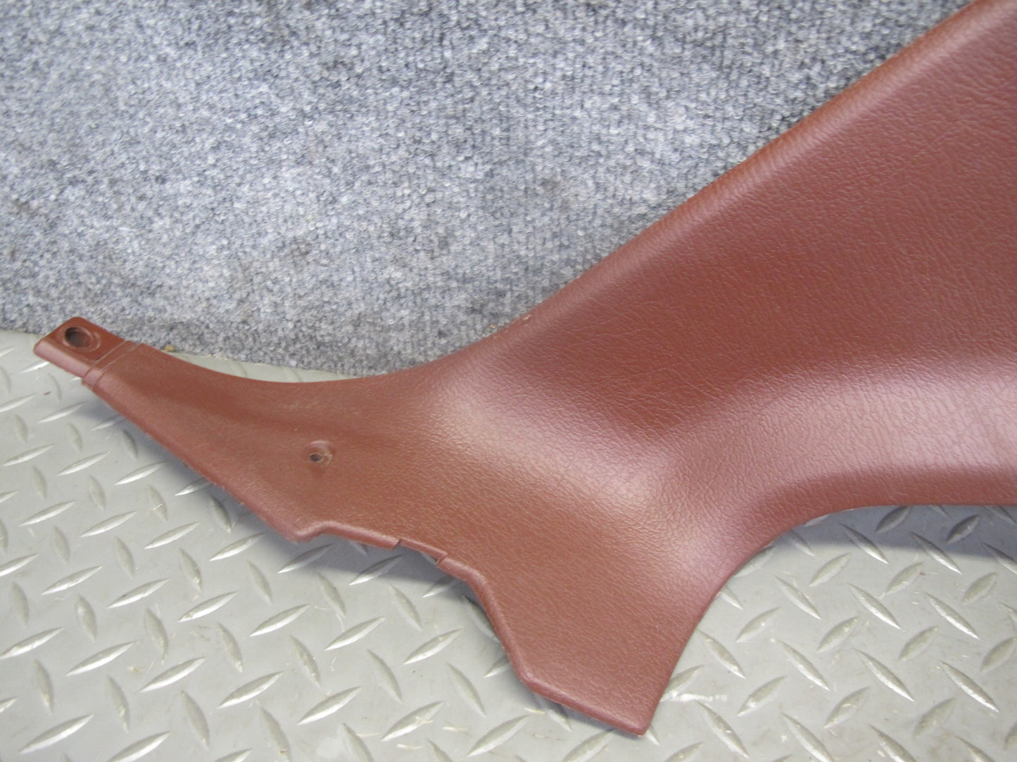 86-88 Mazda RX7 Set of 2 Rear Left & Right Lower B Pillar Trim Cover RED OEM