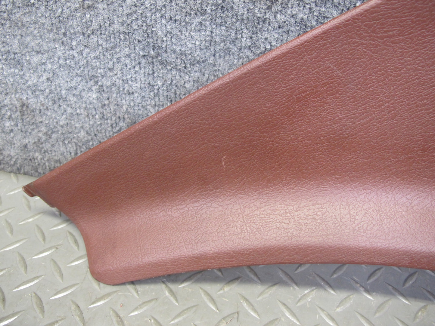 86-88 Mazda RX7 Set of 2 Rear Left & Right Lower B Pillar Trim Cover RED OEM