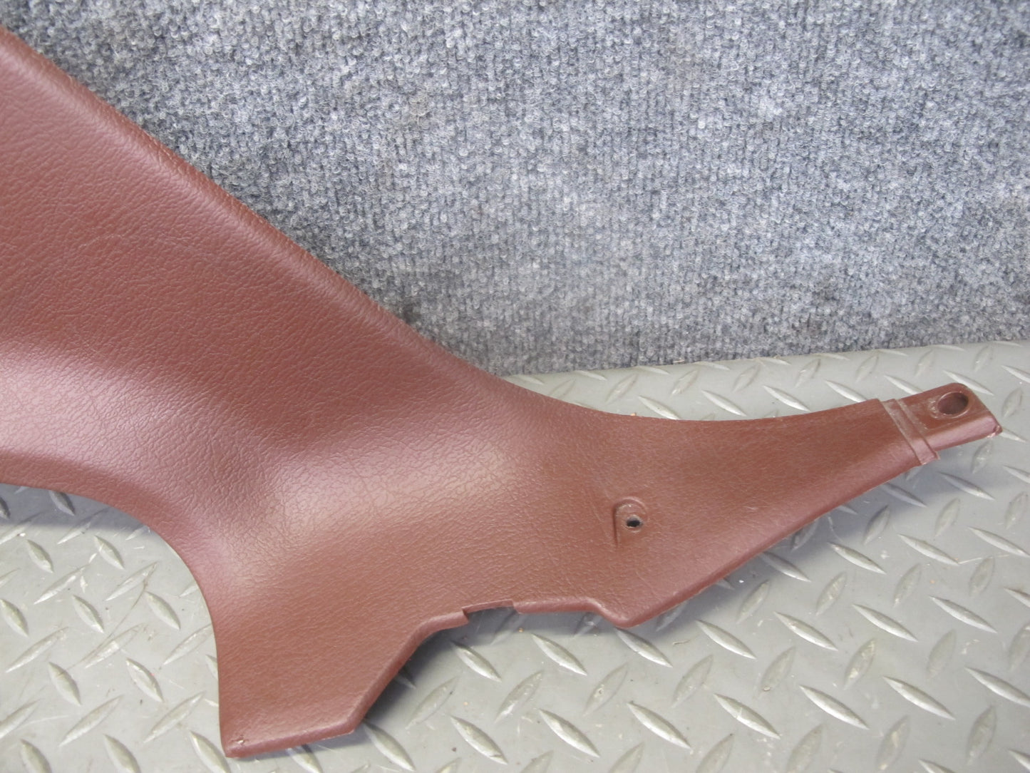 86-88 Mazda RX7 Set of 2 Rear Left & Right Lower B Pillar Trim Cover RED OEM