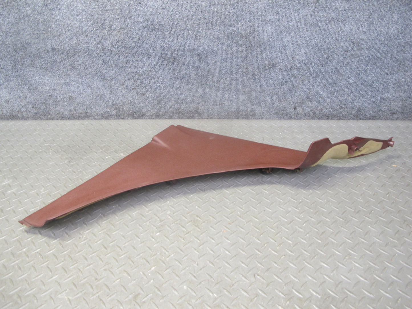 86-88 Mazda RX7 Set of 2 Rear Left & Right Lower B Pillar Trim Cover RED OEM