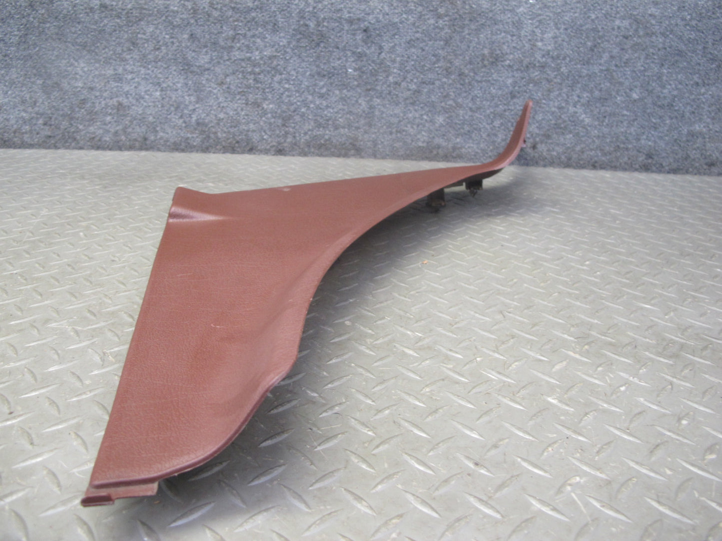 86-88 Mazda RX7 Set of 2 Rear Left & Right Lower B Pillar Trim Cover RED OEM