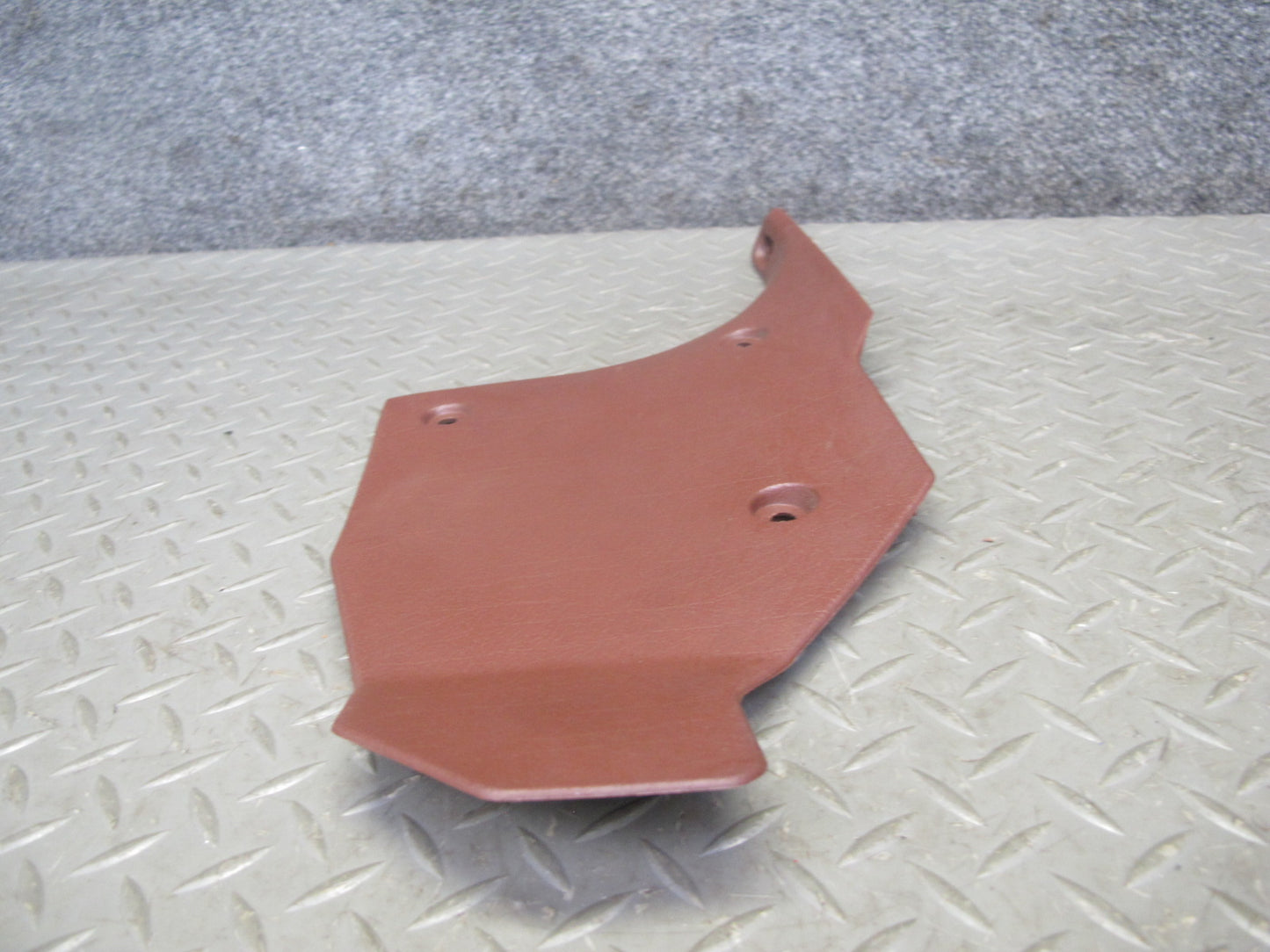 86-88 Mazda RX7 Set of 2 Left & Right Kick Trim Cover Panel RED OEM