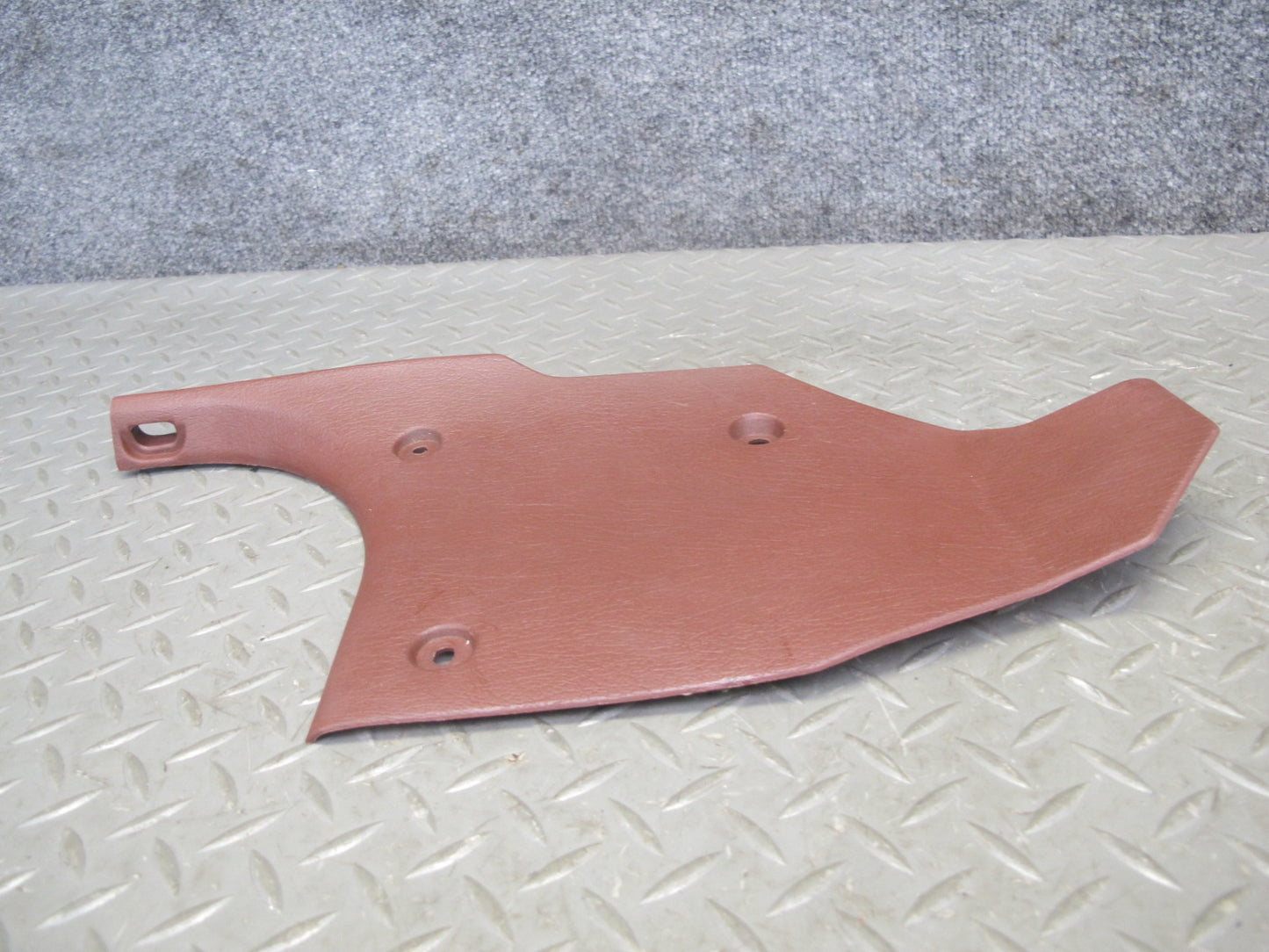 86-88 Mazda RX7 Set of 2 Left & Right Kick Trim Cover Panel RED OEM