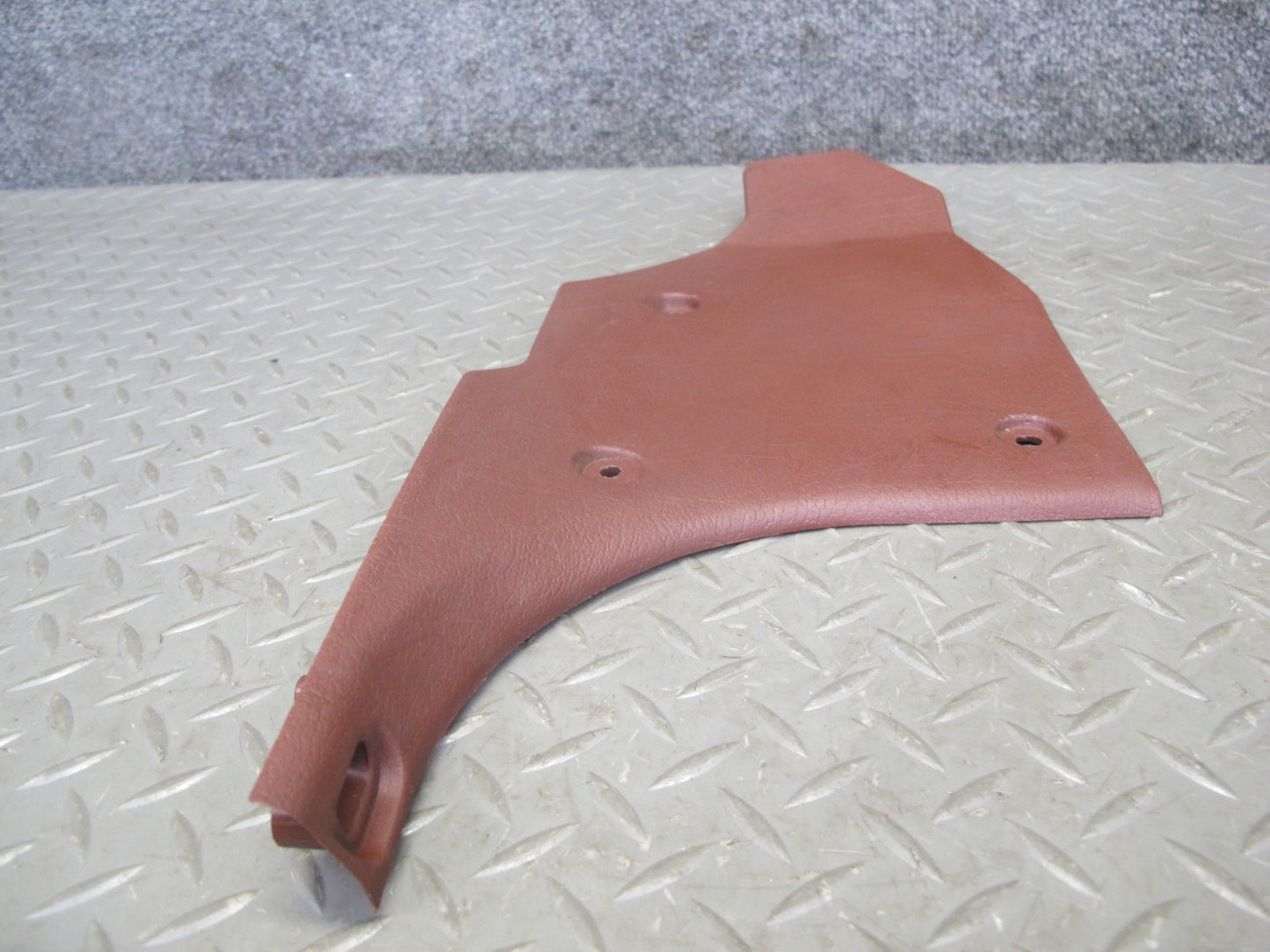 86-88 Mazda RX7 Set of 2 Left & Right Kick Trim Cover Panel RED OEM