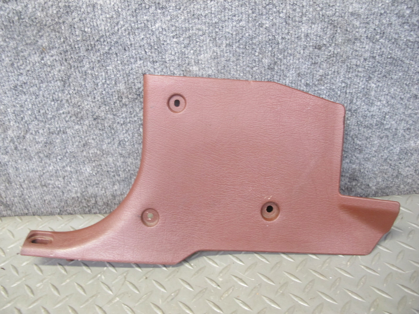 86-88 Mazda RX7 Set of 2 Left & Right Kick Trim Cover Panel RED OEM