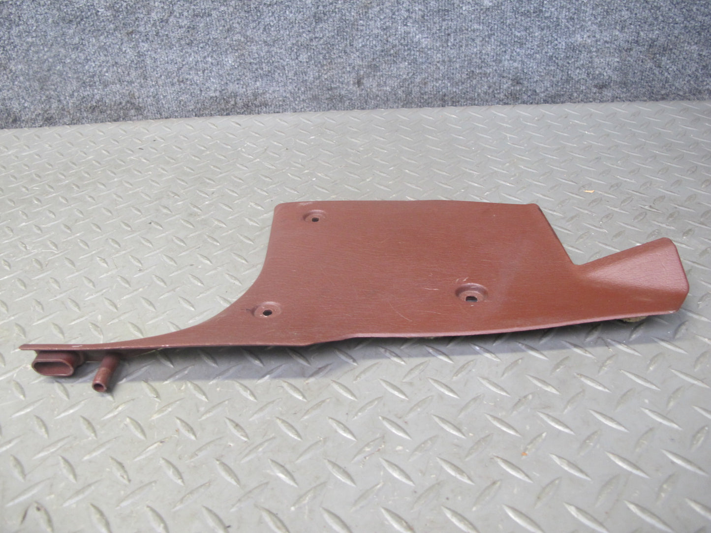 86-88 Mazda RX7 Set of 2 Left & Right Kick Trim Cover Panel RED OEM