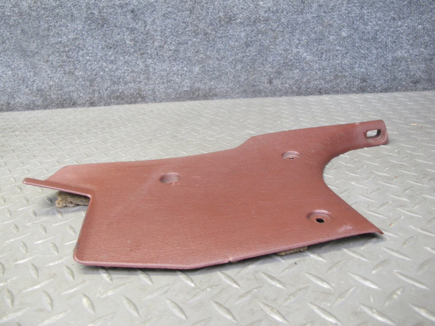 86-88 Mazda RX7 Set of 2 Left & Right Kick Trim Cover Panel RED OEM