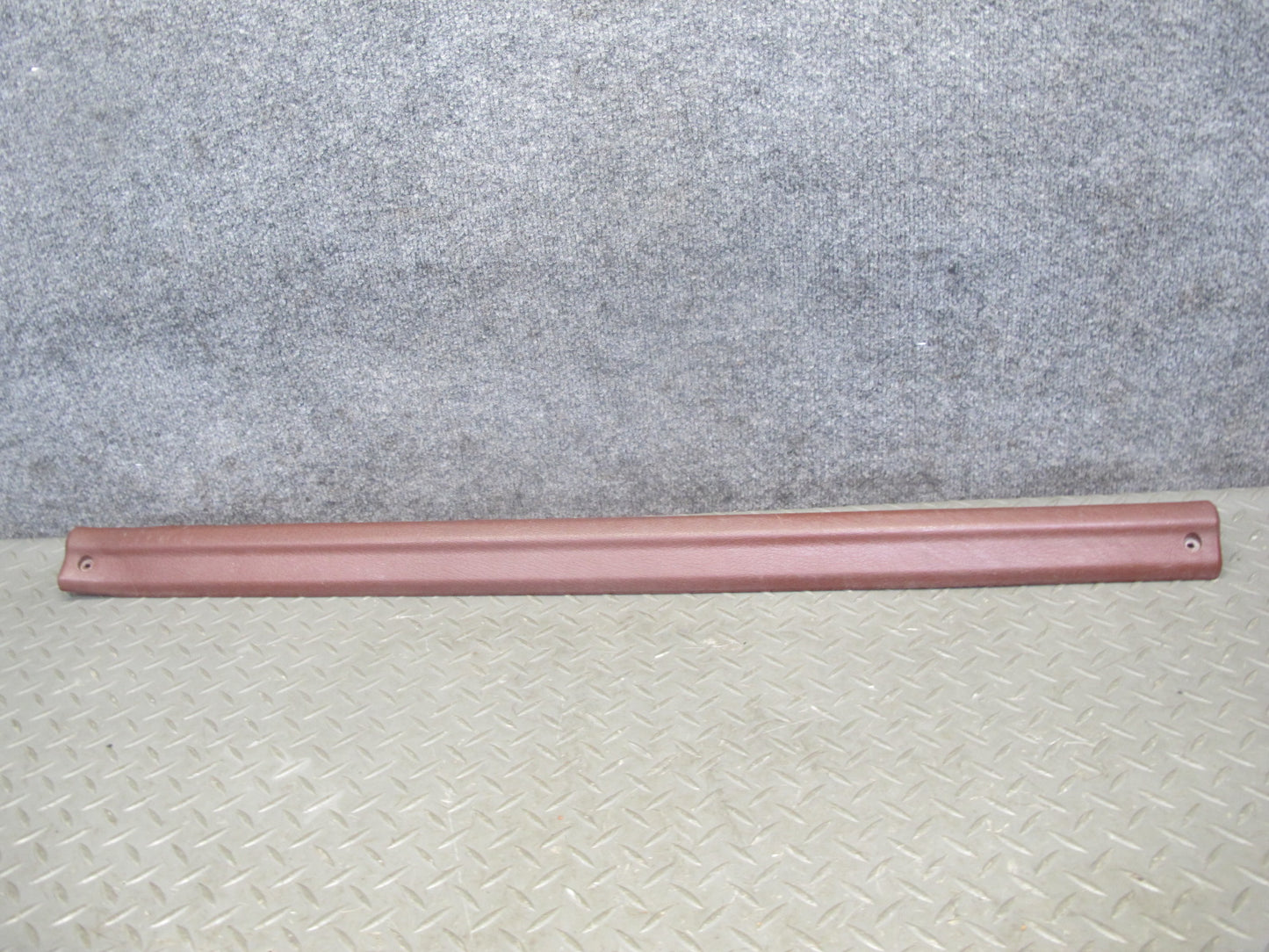 86-88 Mazda RX7 FC3S Left & Right Door Scuff Sill Plate Trim Cover Set RED OEM