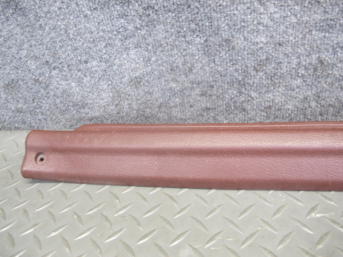 86-88 Mazda RX7 FC3S Left & Right Door Scuff Sill Plate Trim Cover Set RED OEM