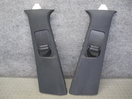 12-15 Mercedes W166 X166 GL ML Set of 2 Interior Upper B Pillar Trim Cover OEM