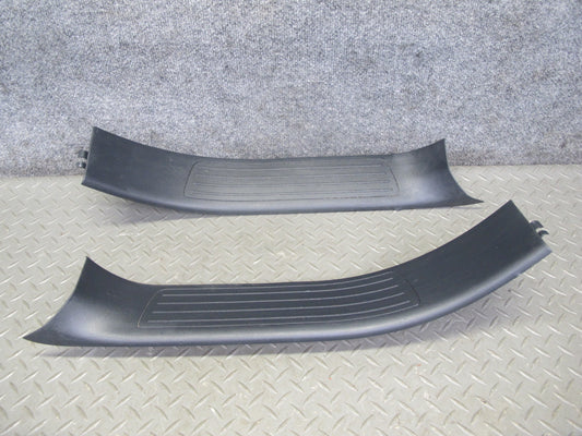 12-15 Mercedes W166 ML Set of 2 Rear Left Right Door Scuff Sill Plate Trim OEM