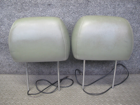 2003-2007 Hummer H2 Front Right & Left Side Seat Headrest Leather Set