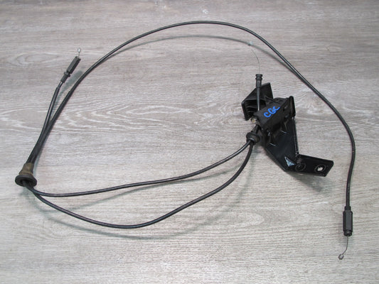 90-96 Chevrolet Corvette C4 Hood Lock Release Handle & Cable Set OEM