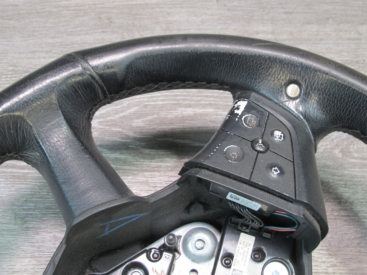 07-08 Mercedes W164 ML63 AMG Leather Multifunction Steering w Paddle Shifter OEM
