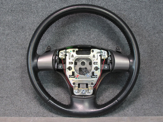 2006 Chevrolet Corvette C6 A/T Leather Steering w Paddles Black OEM