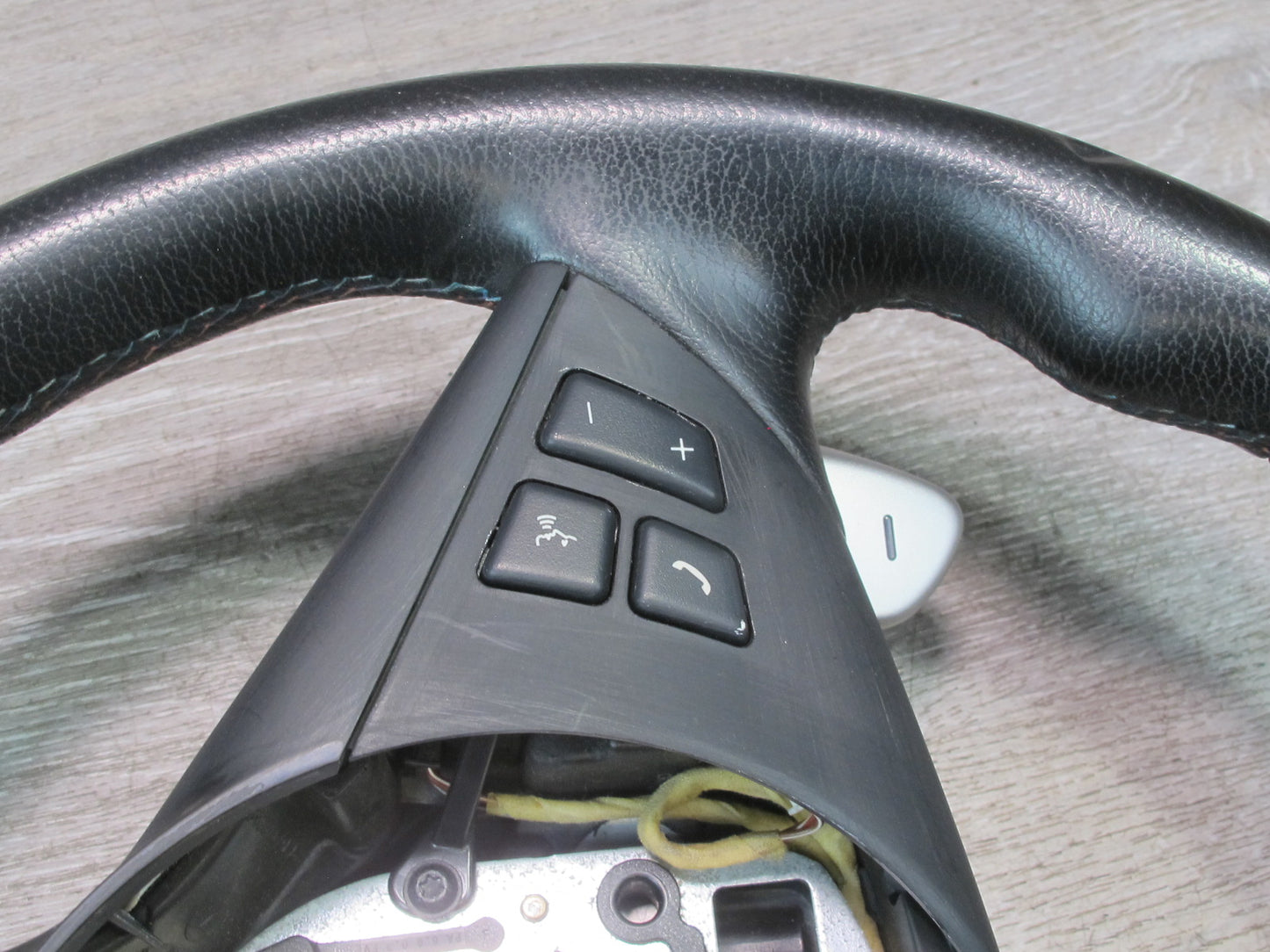 2006-2010 BMW E63 E64 M6 SMG M Sport Leather Steering Black w Controls & Paddles