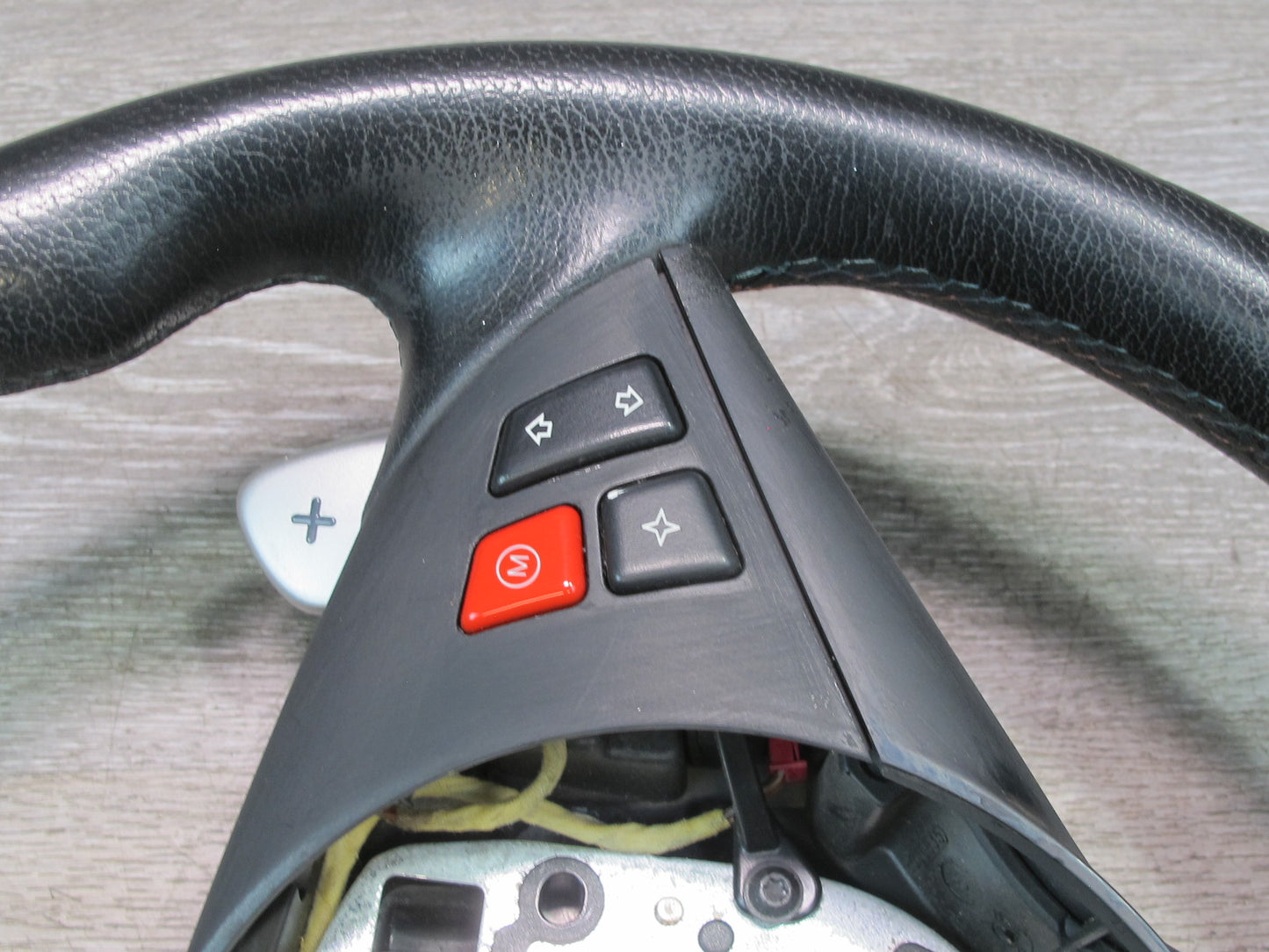 2006-2010 BMW E63 E64 M6 SMG M Sport Leather Steering Black w Controls & Paddles