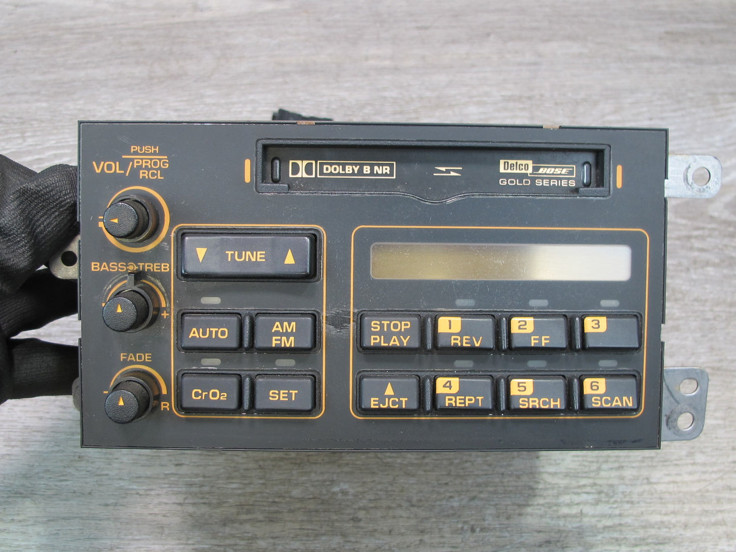 92-93 Chevrolet Corvette C4 Bose Gold Series CD Cassette AM FM Radio Player OEM
