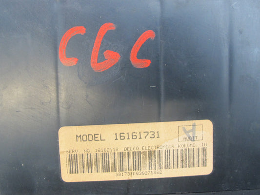 92-93 Chevrolet Corvette C4 A/C Heater Climate Control Switch Panel 16161731 OEM