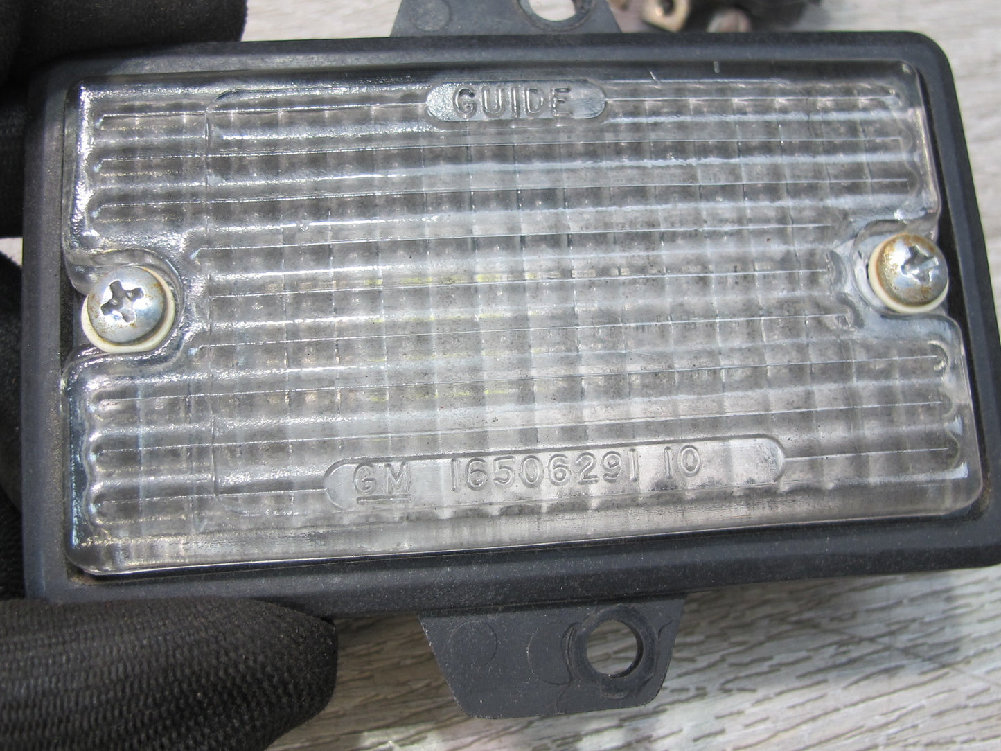 84-96 Chevrolet Corvette C4 Set of 2 Under Hood Light Lamp w Toggle Switch OEM