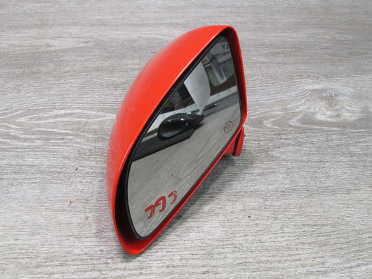 88-96 Chevrolet Corvette C4 Left Driver Door Heated Power Mirror Torch RED OEM