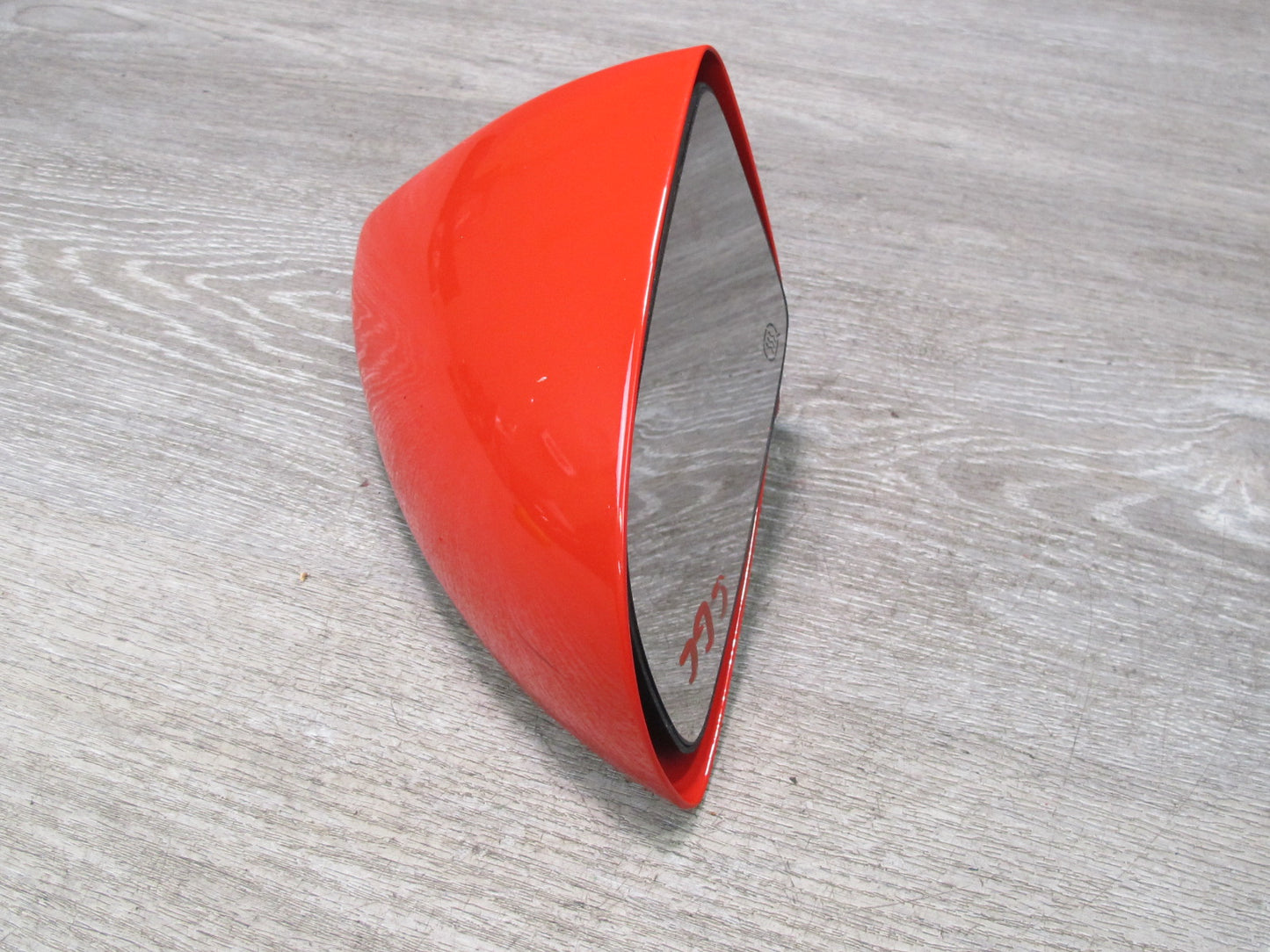 88-96 Chevrolet Corvette C4 Left Driver Door Heated Power Mirror Torch RED OEM