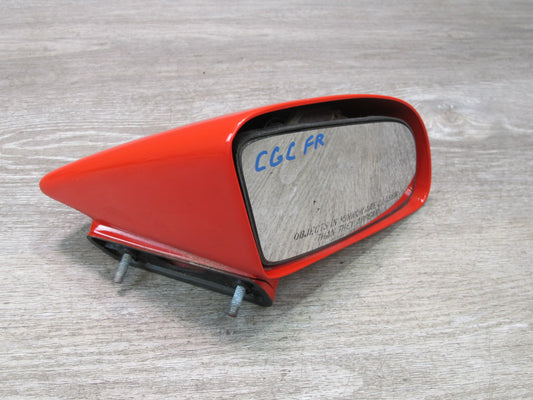 88-96 Chevrolet Corvette C4 Right Door Heated Power Mirror Torch RED OEM