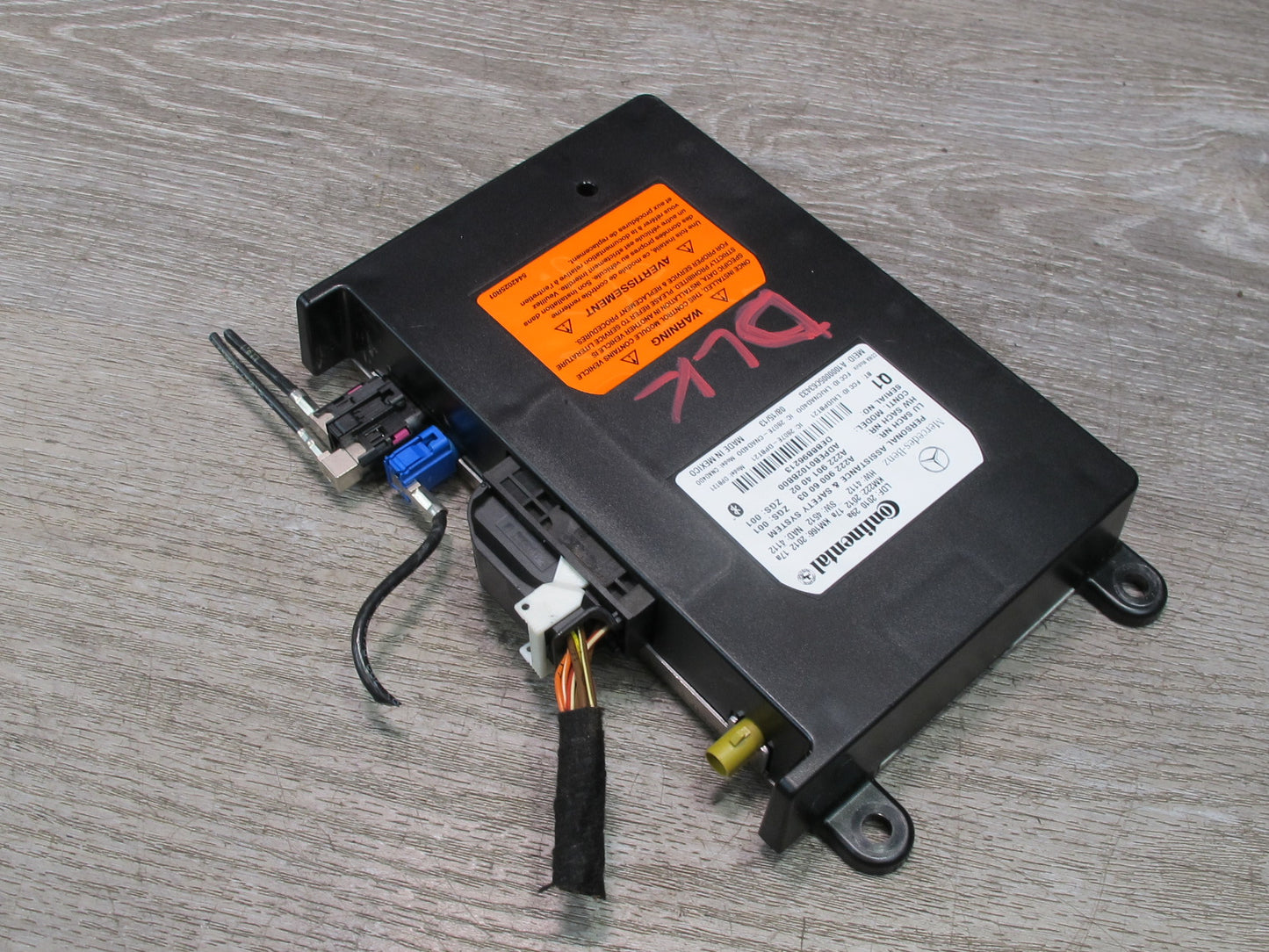 2012-2016 Mercedes R172 SLK Voice Phone Communication Control Module Unit