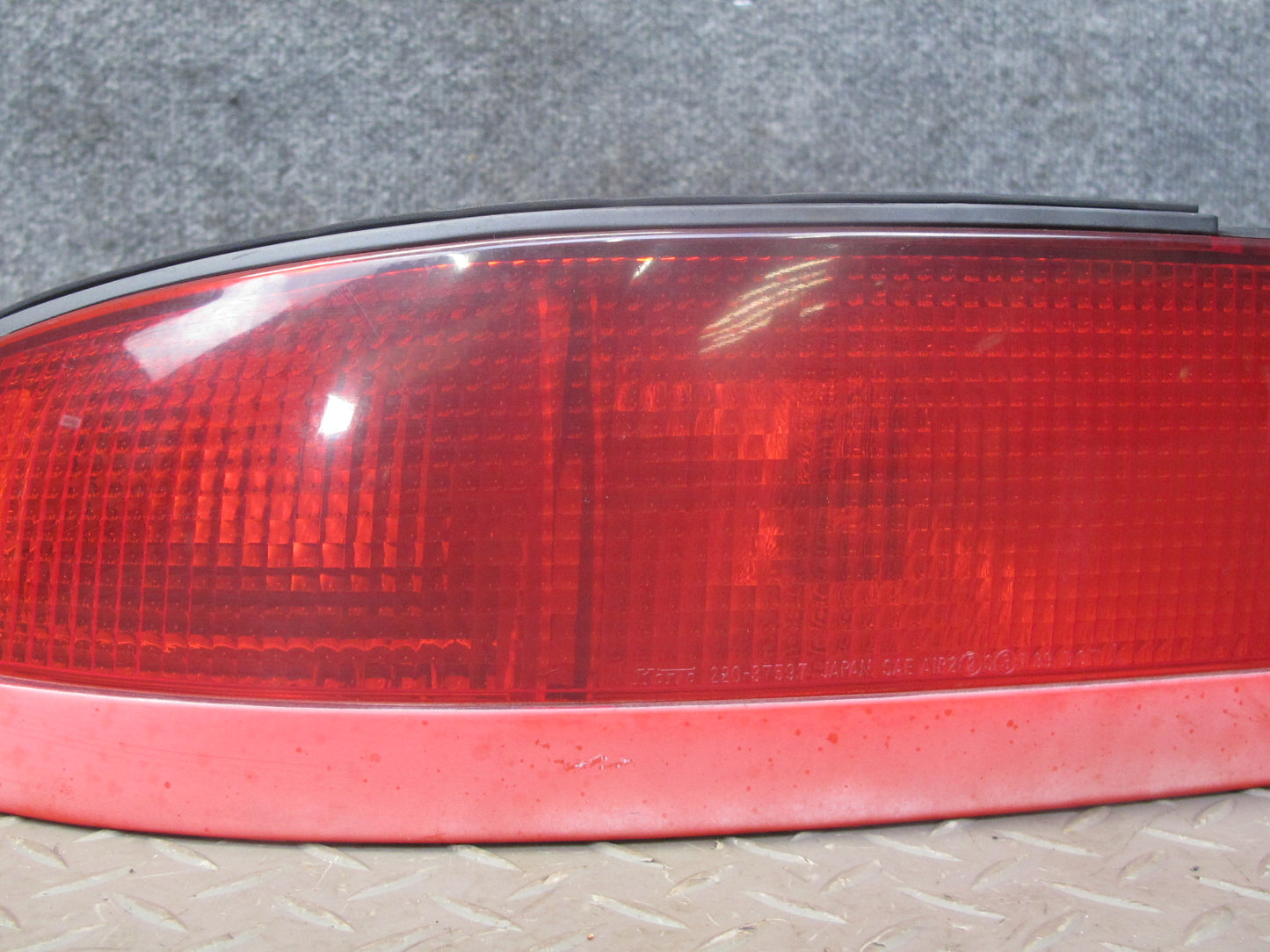 91-93 Dodge Stealth ES Rear Left & Right Tail Light Lamp w Center Reflector OEM