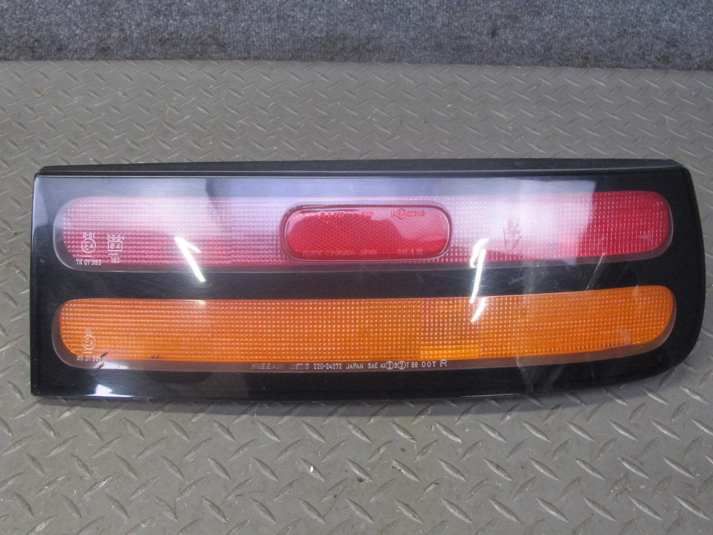 90-94 Nissan Z32 300ZX Rear Left Center Right Tail Light Lamp Set OEM