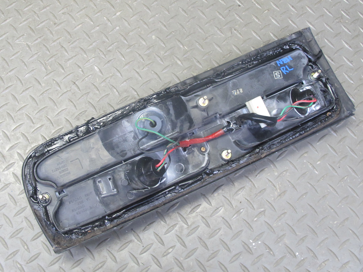 90-94 Nissan Z32 300ZX Rear Left Center Right Tail Light Lamp Set OEM