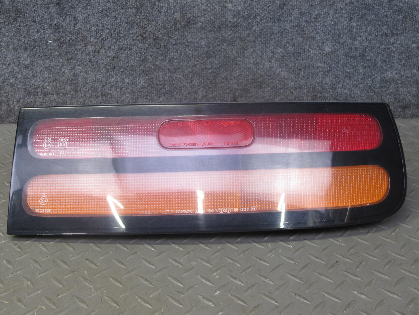 90-94 Nissan Z32 300ZX Rear Left Center Right Tail Light Lamp Set OEM