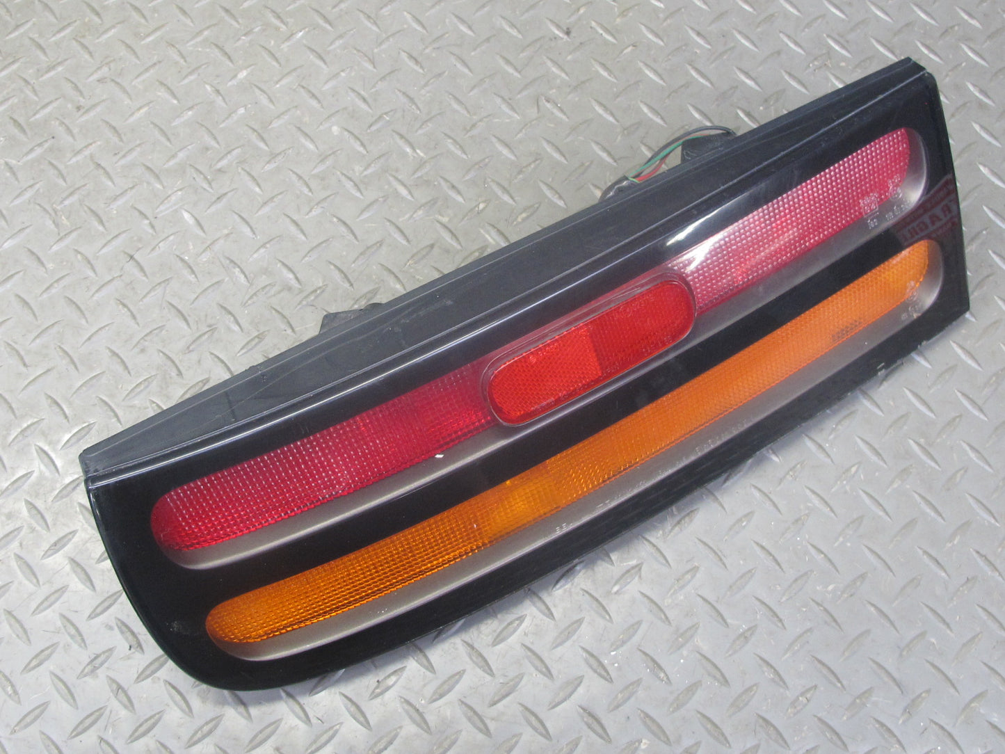 90-94 Nissan Z32 300ZX Rear Left Center Right Tail Light Lamp Set OEM