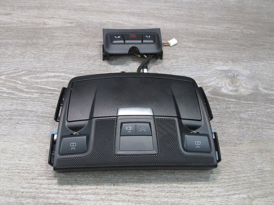 12-20 Mercedes R172 SLK SLC Overhead Dome Light Lamp Console W/ Emergency Panel
