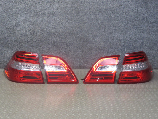 12-15 Mercedes W166 Set of 4 Rear Right Left Inner Outer LED Tail Light Lamp OEM