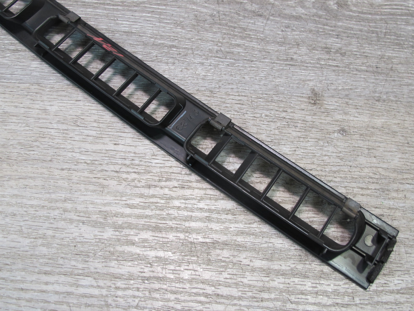 90-95 Nissan Z32 300ZX Dash Front Windshield Defrost Air Vent Grille Set OEM