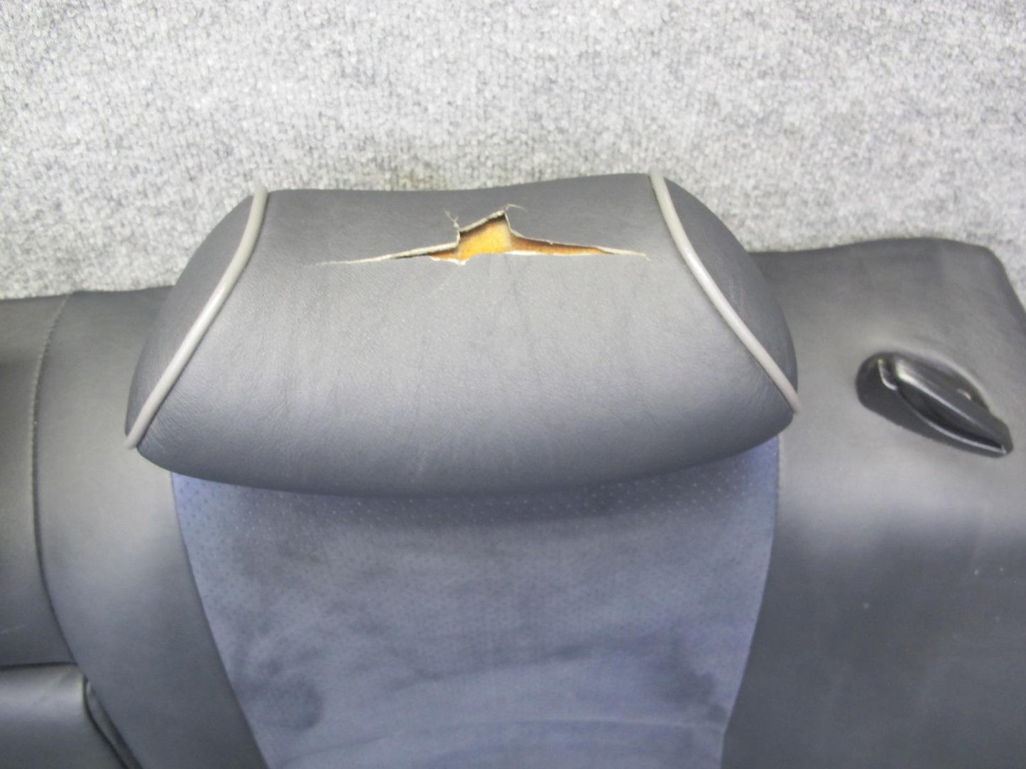 04-05 Lexus JCE10L IS300 Sedan Front & Rear Suede Leather Black Seat Set OEM