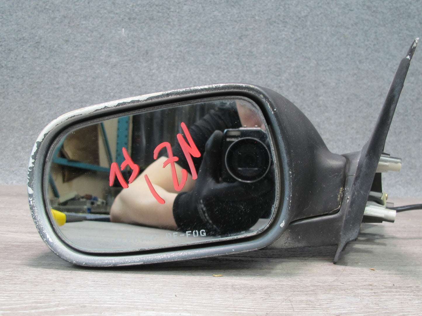 90-96 Nissan Z32 300ZX Left Door Heated Side View Power Mirror OEM