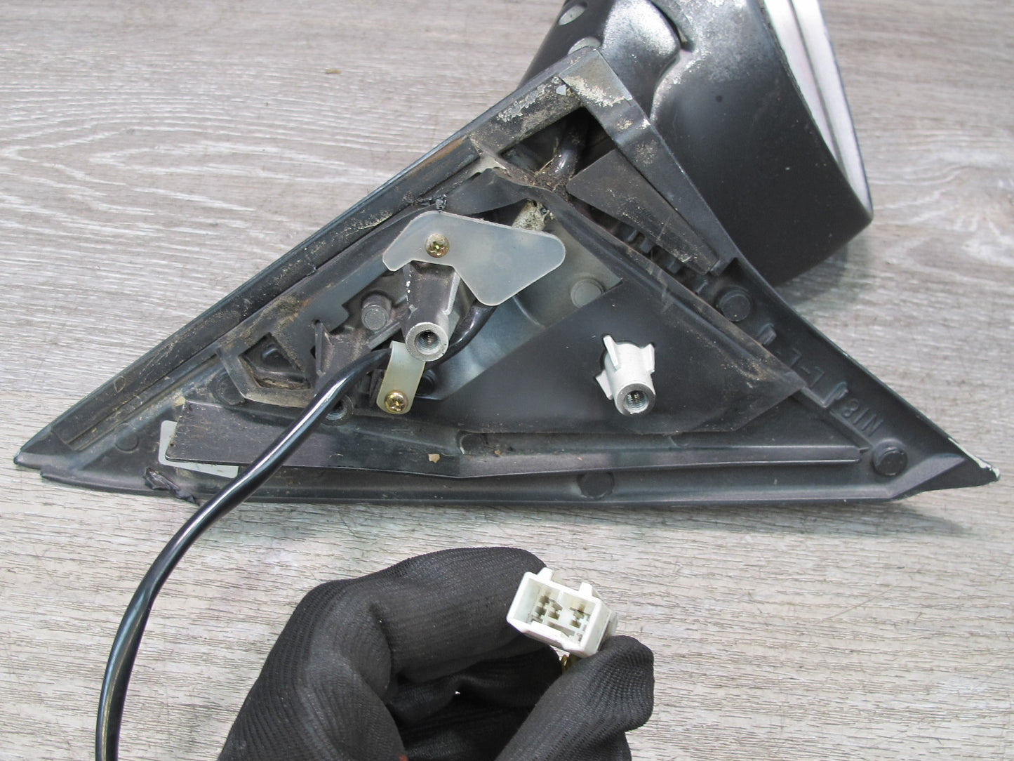 90-96 Nissan Z32 300ZX Left Door Heated Side View Power Mirror OEM