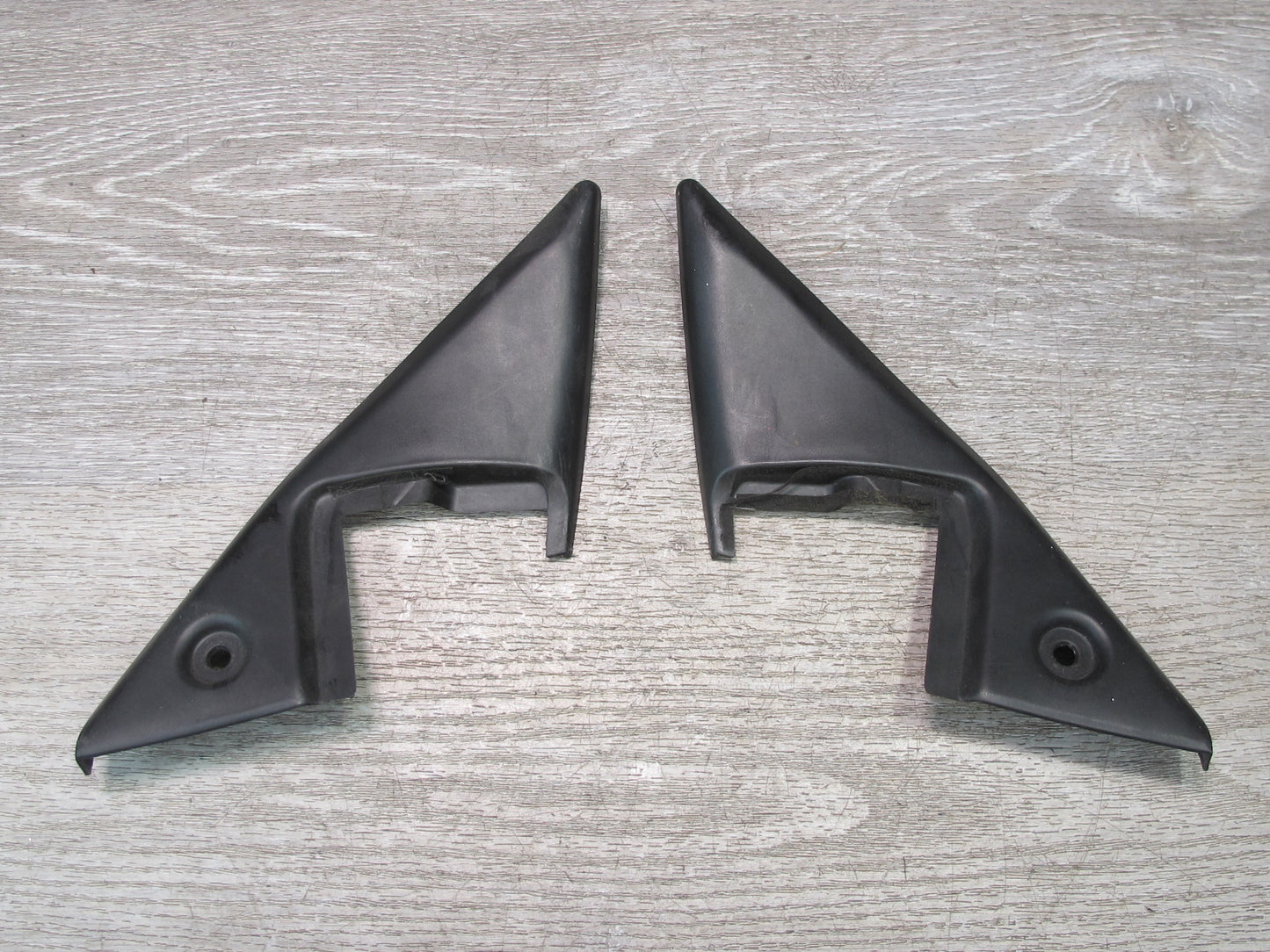 90-96 Nissan Z32 300ZX Coupe Left & Right Door Mirror Corner Trim Cover Set OEM