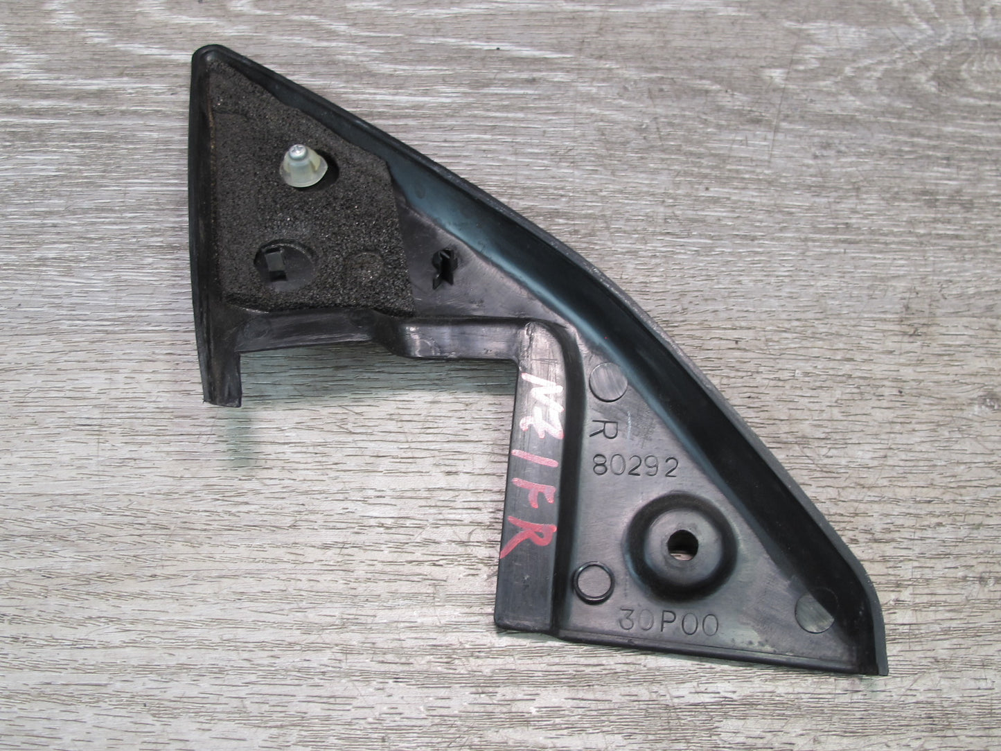 90-96 Nissan Z32 300ZX Coupe Left & Right Door Mirror Corner Trim Cover Set OEM