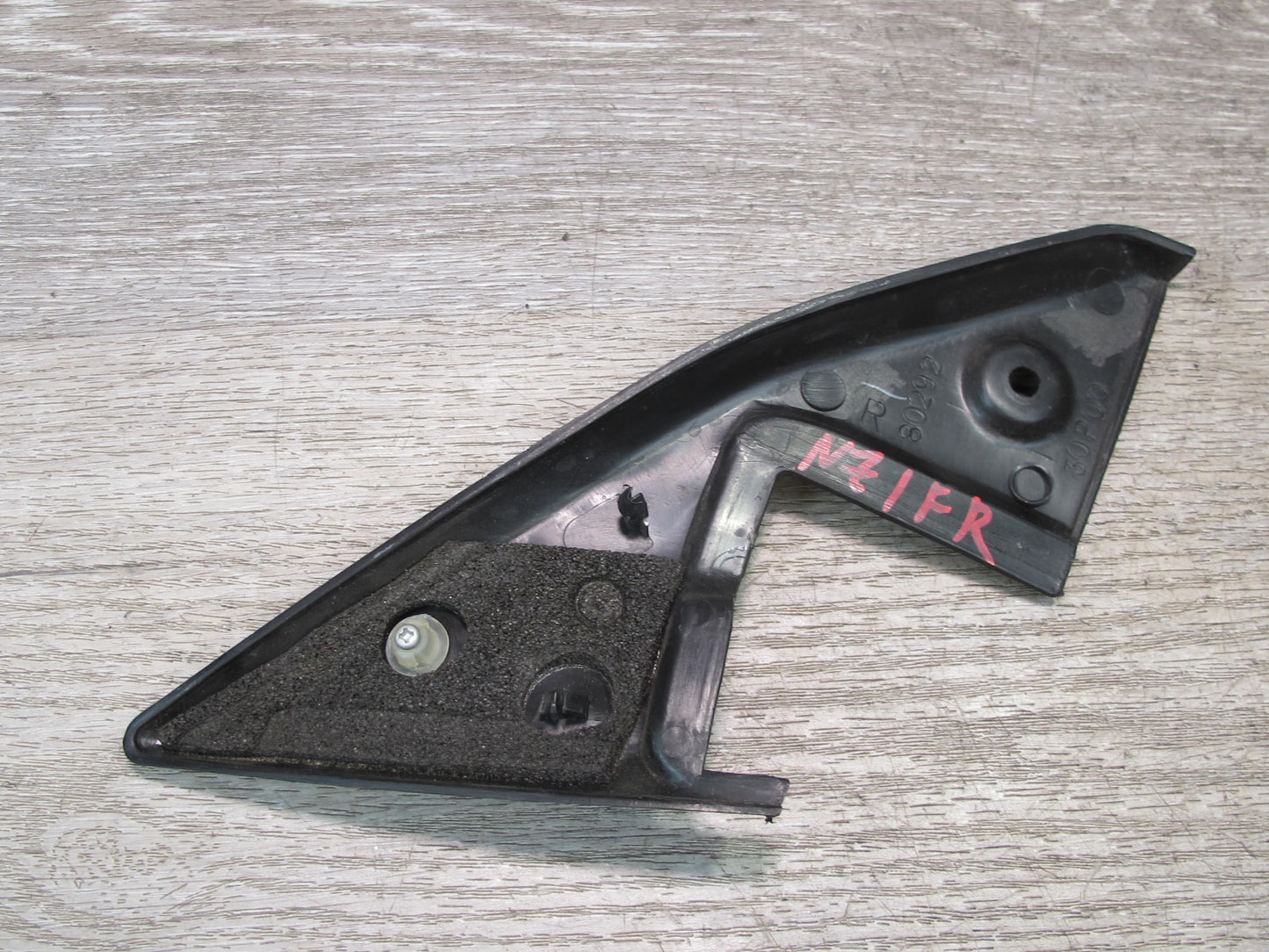 90-96 Nissan Z32 300ZX Coupe Left & Right Door Mirror Corner Trim Cover Set OEM