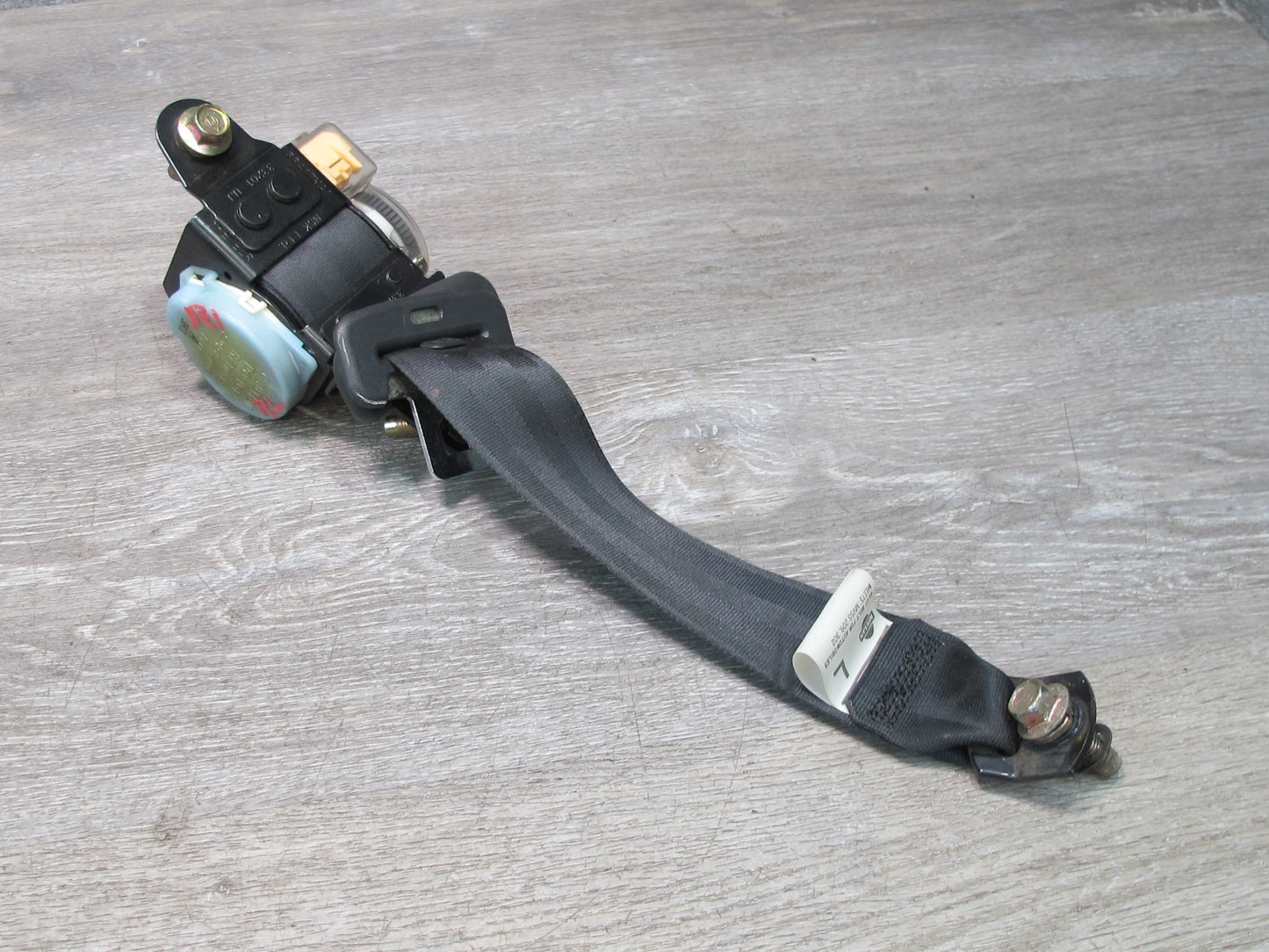 90-96 NISSAN 300ZX Z32 2+2 REAR LEFT & RIGHT SIDE SEATBELT RETRACTOR SET OEM