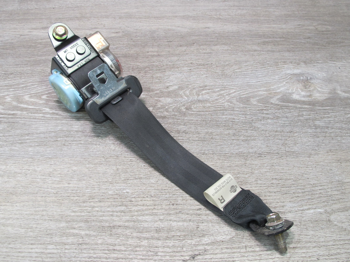 90-96 NISSAN 300ZX Z32 2+2 REAR LEFT & RIGHT SIDE SEATBELT RETRACTOR SET OEM